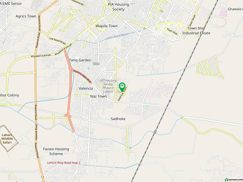 A 5 Marla Residential Plot In Lahore Is On The Market For sale 0