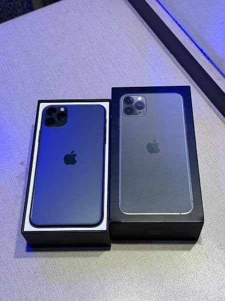 iPhone 11pro max 256gb both approved 0