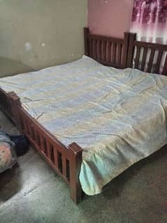 Wooden Single Bed