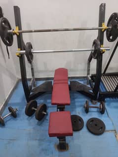 Gym items available in full discount. self making in Lahore