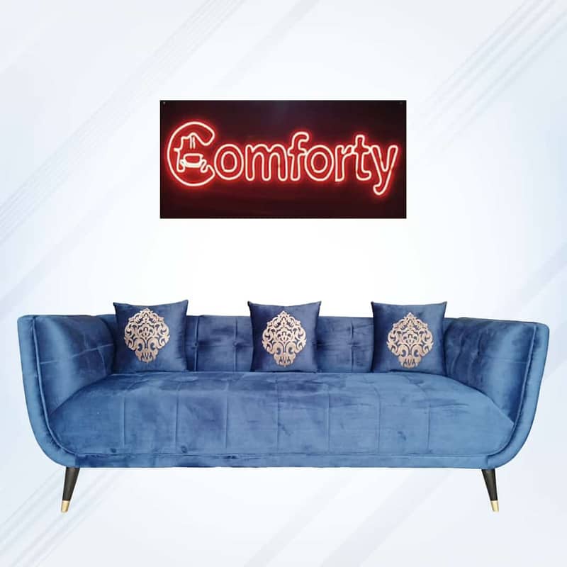 6 Seater Sofa - Turkish Sofa - Molty Foam Sofa - Comforty Sofa -lahor 4