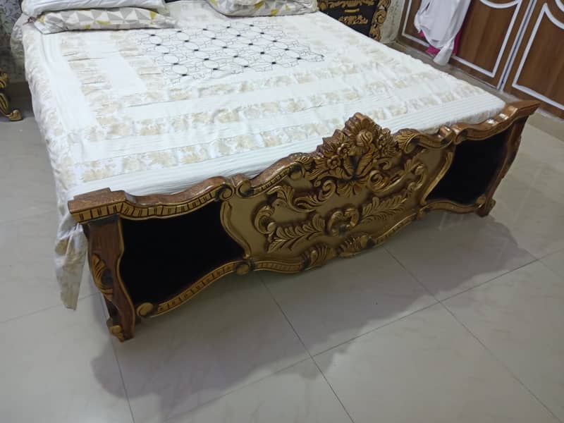 Brand New Pure Solid Wood Bed For Sale Bought it for 220K 4