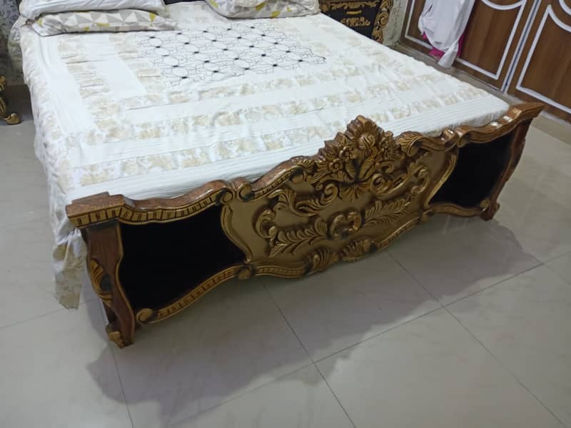 Brand New Pure Solid Wood Bed For Sale Bought it for 220K 5