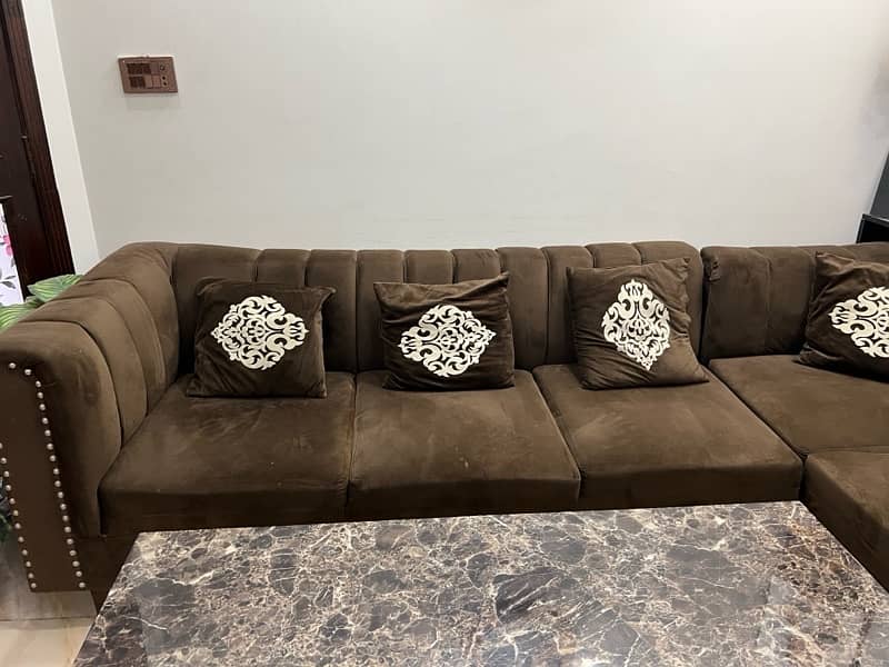 Sofa L shape 6 seater 2