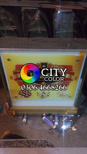 bakery display counter for sale / Sweet counter/ cake chillar 7