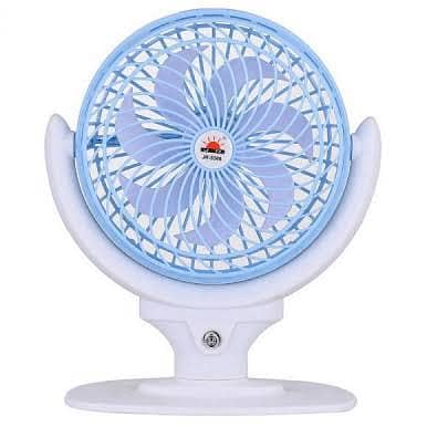 Rechargeable Folding Stand Fan White Neck Fan Table Top Fan 10