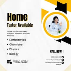 Home Tution Available with  Best Teachers