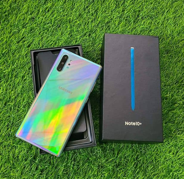 Samsung note 10 plus PTA Approved 03481515727watsapp 2