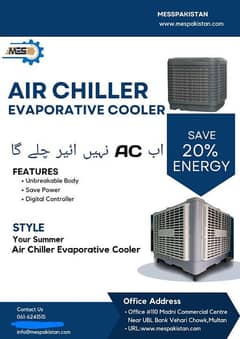 Air Chiller Cooler Evaporative