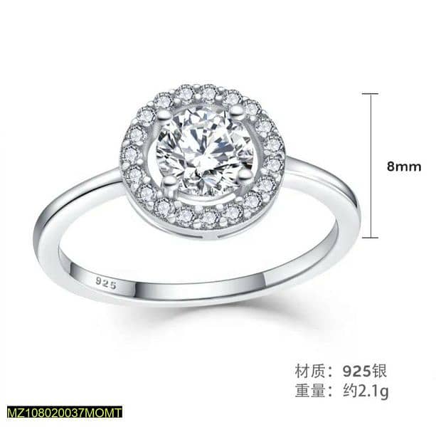 ziricon diamond ring 1