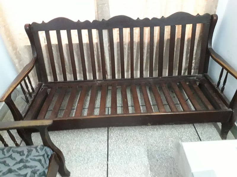 5 seater wooden sofa set for sale 03334757857 10