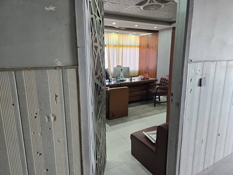 OFFICE FOR RENT AT MAIN MUNAWAR CHOWRANGI 6