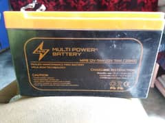 dry battery 12v 7ah