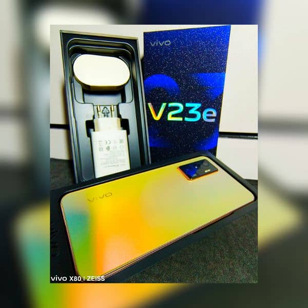 URGENTLY SALE MY VIVO V23E (8GB+128GB) 10/9.5 CONDITION BOX & ACESORYS 0