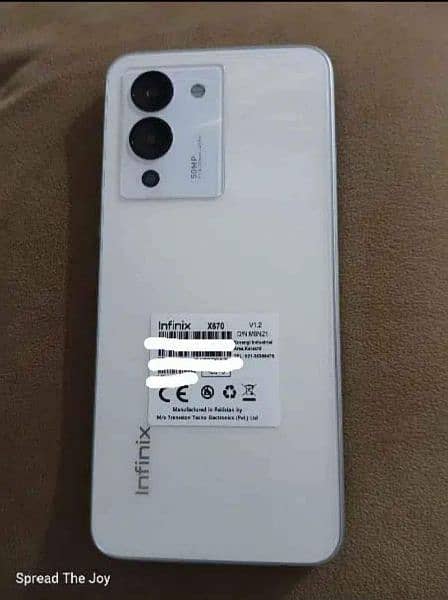 Infinix note 12 g96 10by10 condition dabba charger Sath hai 2