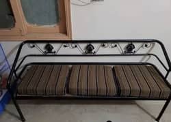 Iron Sofa 5 seater