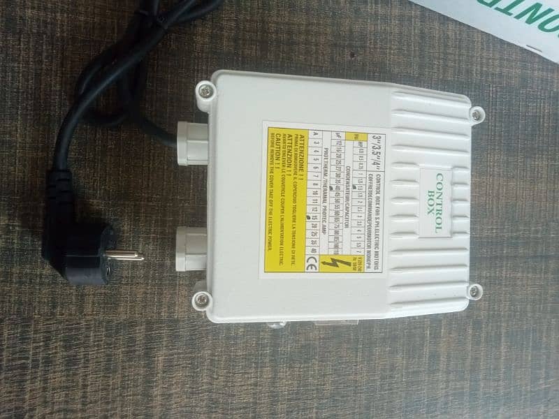 Control Box 0.75 kw 1 hp 2