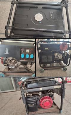 Loncin Generator 5 KVA Petrol & Gas (self-start)