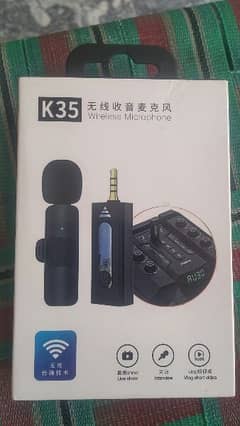 K35 wireless microphone for android phones (3.5 mm jack)