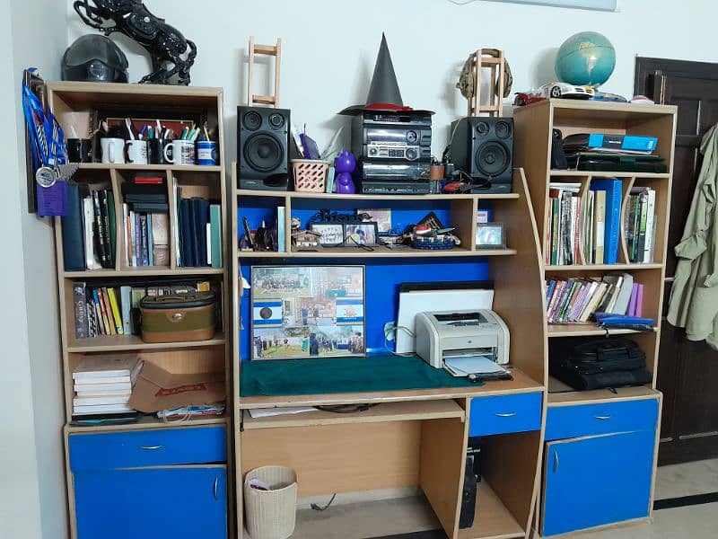 Elegant Shelf cum computer cabinet 3