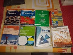 O3 books for sale, chemistry, physics,biology, add maths , english