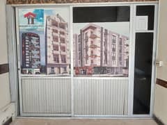 Aluminium sliding door