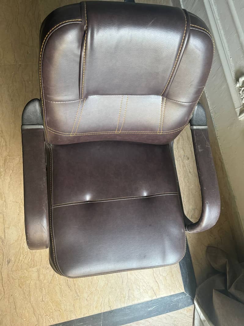 Original leather office chair (Belleze-Ergonomic design) 0