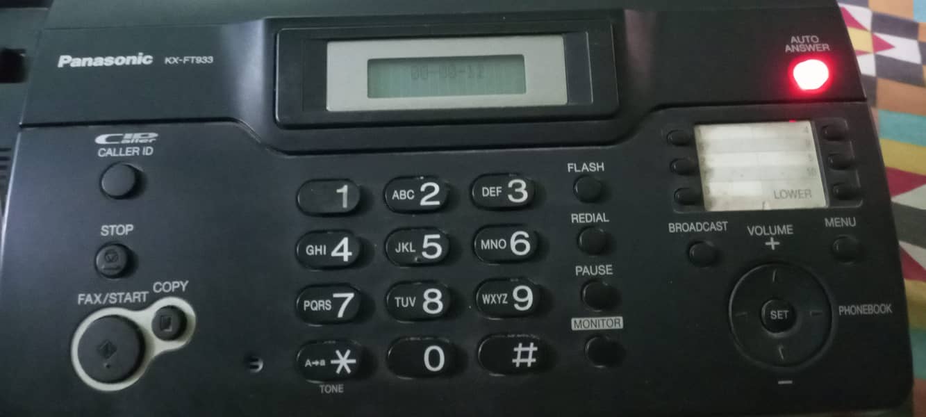 fax machine Panasonic KX-FT933 1