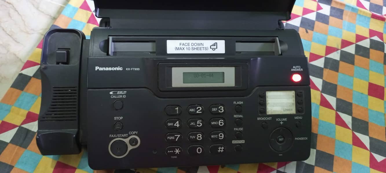 fax machine Panasonic KX-FT933 5