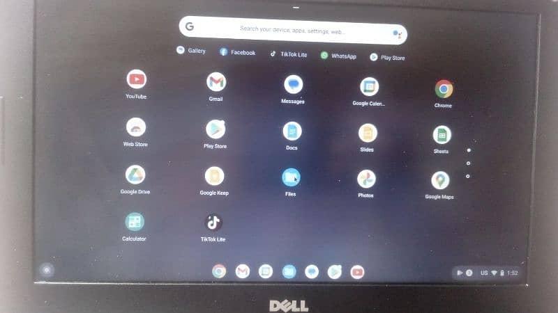 Dell Chromebook playstore 1