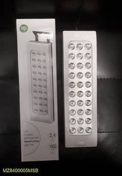 Rechargeable led emergency light. free delivery in All PAKISTAN.