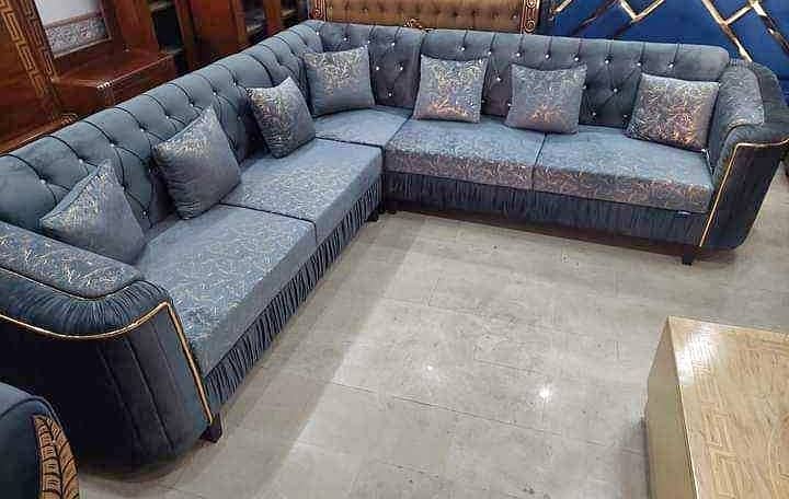 Sofa set/sofa stool/puffy set/L shape sofa/5 seater sofa/7 seater sofa 2