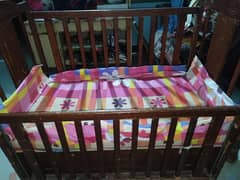 kids wooden cot