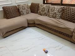 L shaped sofa