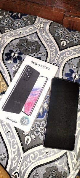 Samsung Galaxy a53 8/128gb Complete box PTA 1