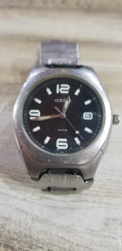 Addidas Watch for men with date display