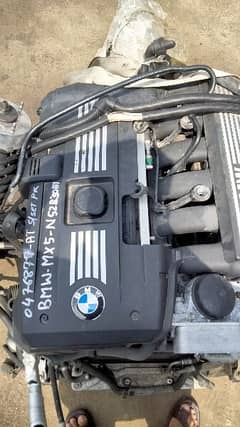 BMW complete engine with sespention brand new condition