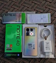 infinix note 40 just 6 days use only sale