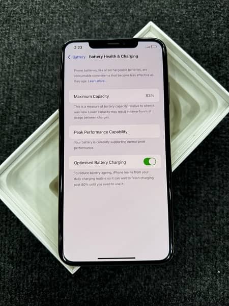 iPhone Xs Max 256gb PTA Approved 2