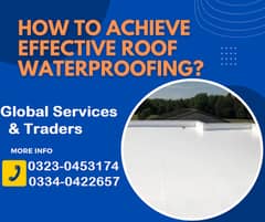 Roof Heat Proofing Roof WaterProofing Water Tank Leakge 20% Discount