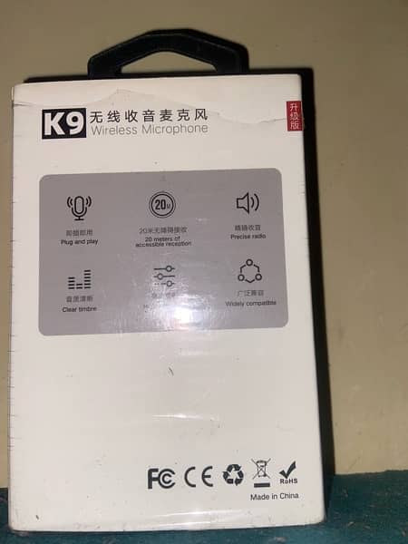 k9 microphone urgent sale 2