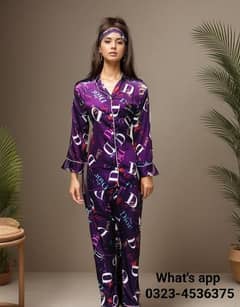 Silk Stitched Suit l Printed l Special l 0323-4536375
