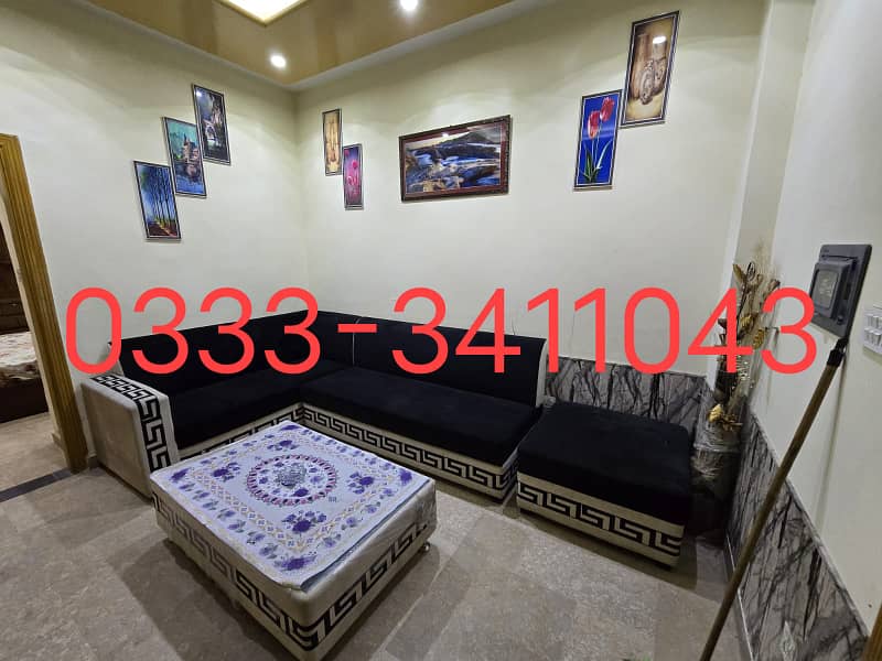 furnished one bed +tv lounger apartment for per day in bahria town phase 1 rawalpindi 1