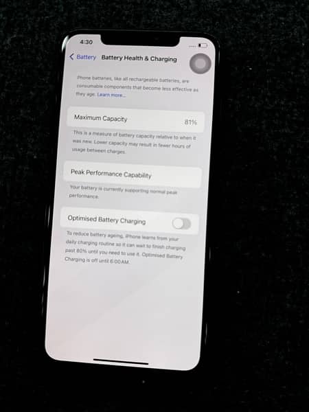 iPhone Xs Max 256gb PTA Approved 1