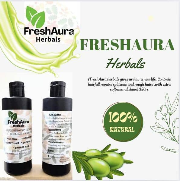 pure herbal organic shampoo 3