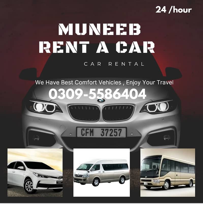 Rent a car 24/7 - Parties, Tours, Trips, CAB, Car Rental self drive 2