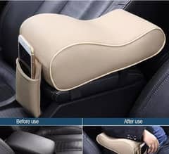Car center Console armrest cushion With mobile pocket