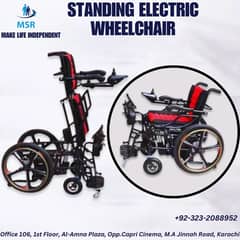 Standing Electric Wheelchair For Sale in Pakistan | MSR Surgical