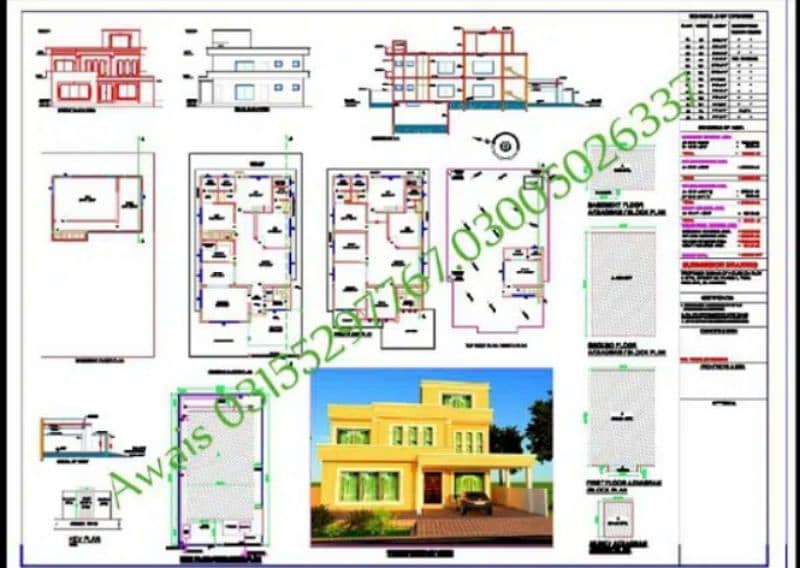 Map Drawing Architect in Rawalpindi 3d views Animation Structure MEP 1
