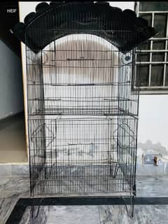 2 Black Birds Cages For Sale!